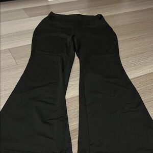 Black Flared Pants